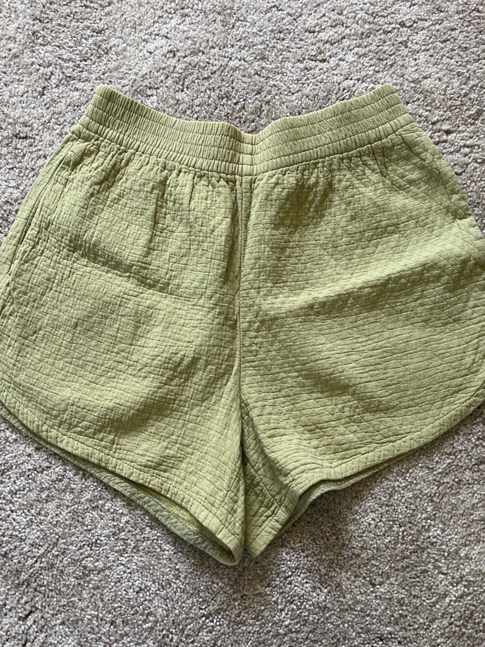 Madewell Light Olive Shorts